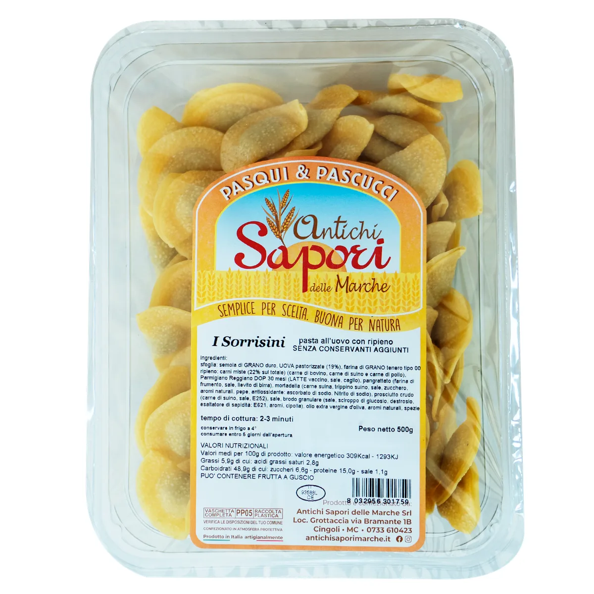 Confezione di Sorrisini Antichi Sapori Confezione di Sorrisini Antichi Sapori