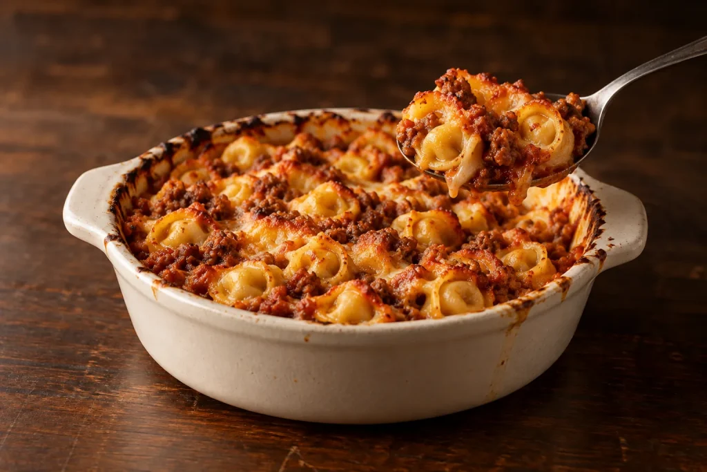 Cappelletti al forno, foto illustrativa del piatto